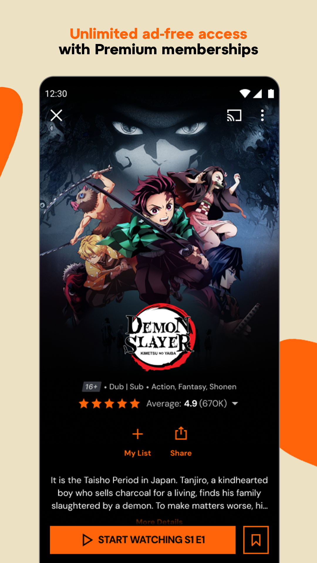 Crunchyroll: Anime Streaming mod apk screenshot 3