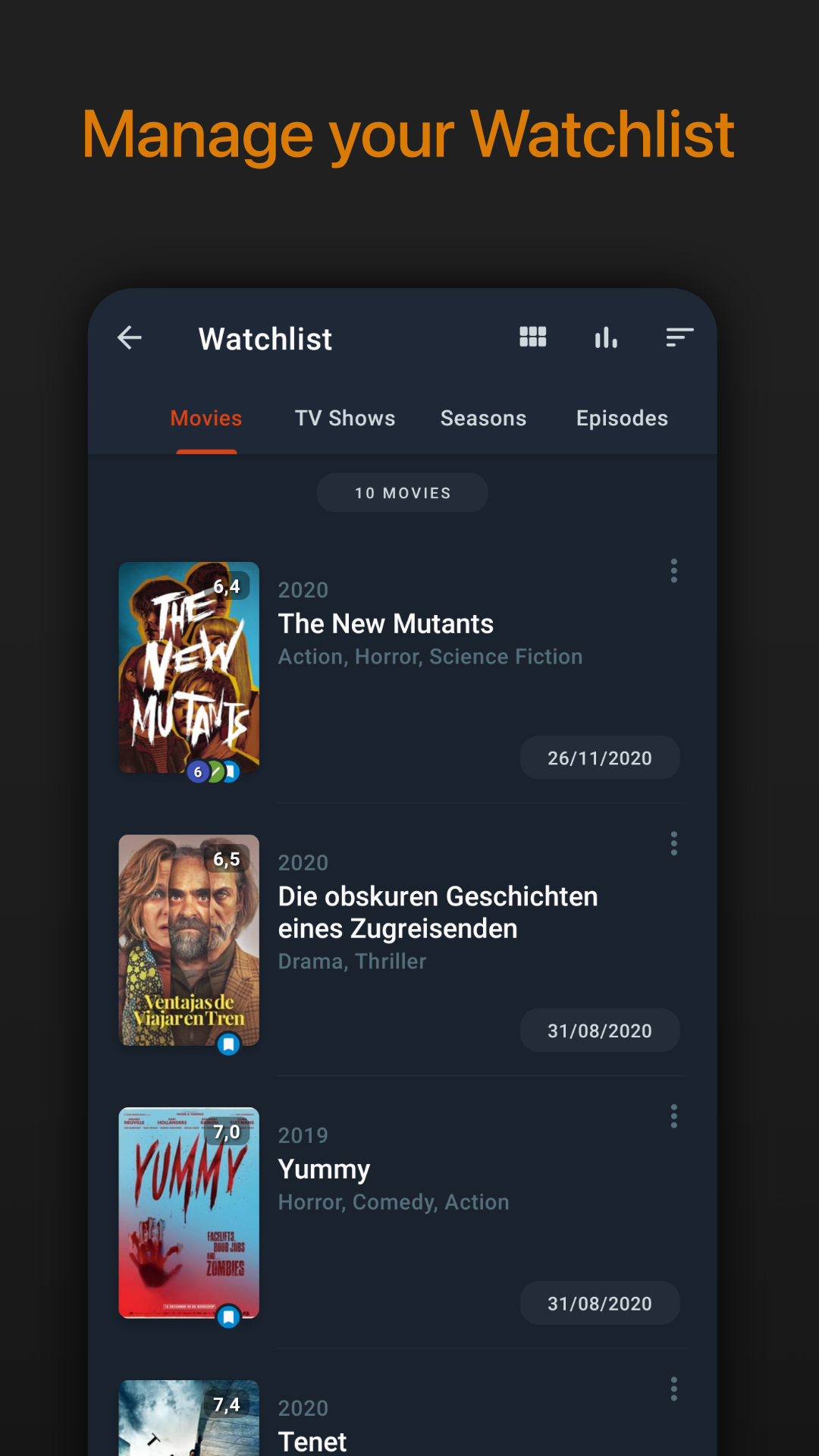 Moviebase: TV & Movie Tracker mod apk screenshot 4