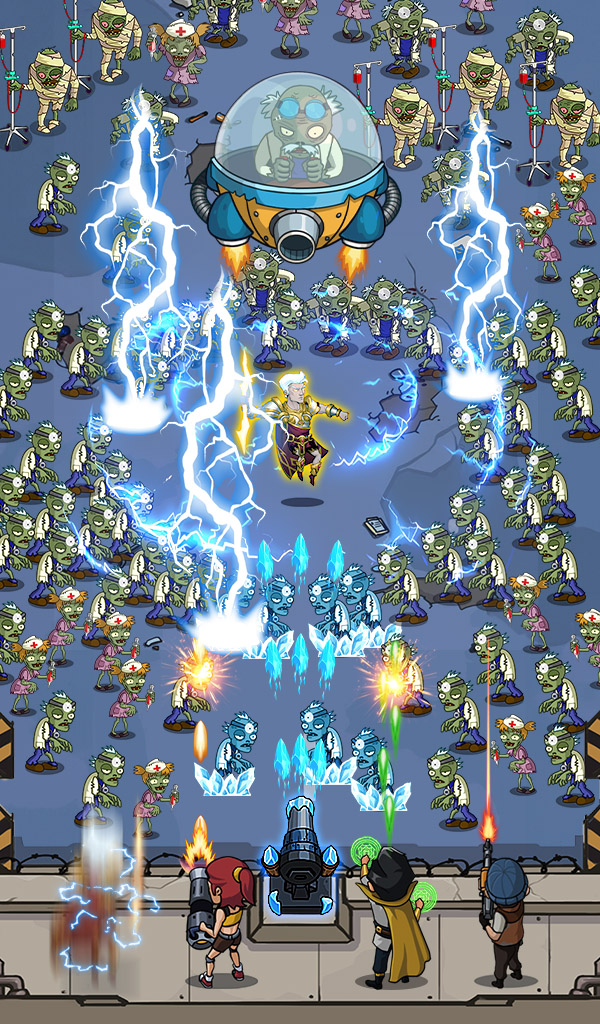 Zombie War Idle Defense Game mod apk screenshot 5