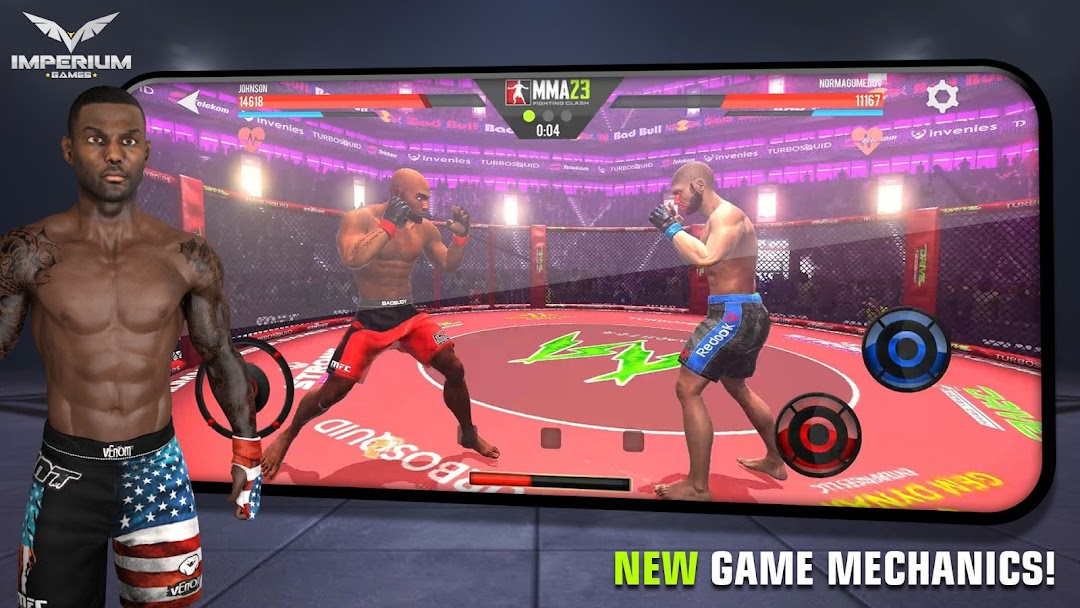 MMA - Fighting Clash 23 mod apk screenshot 1