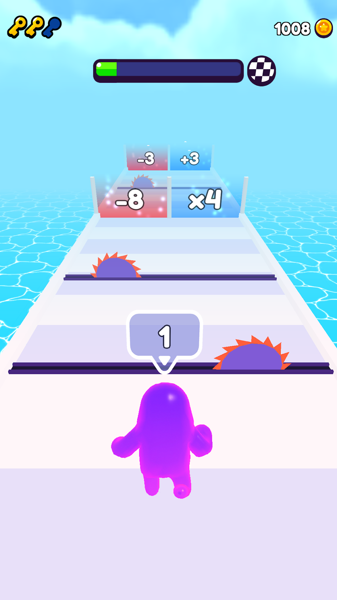 Join Blob Clash 3D: Mob Runner mod apk screenshot 1