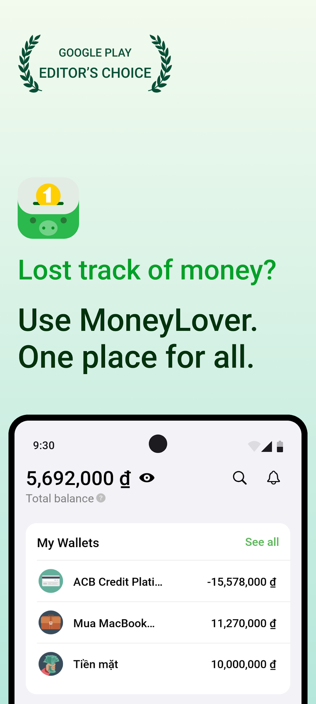 Money Lover - Money Manager mod apk screenshot 1