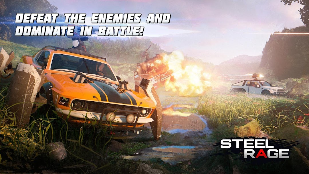 Steel Rage: Mech Cars PvP War mod apk screenshot 2