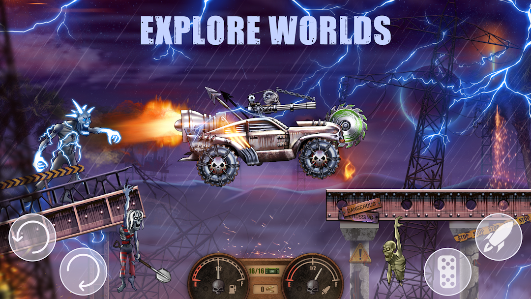 Zombie Hill Racing: Earn Climb mod apk screenshot 4