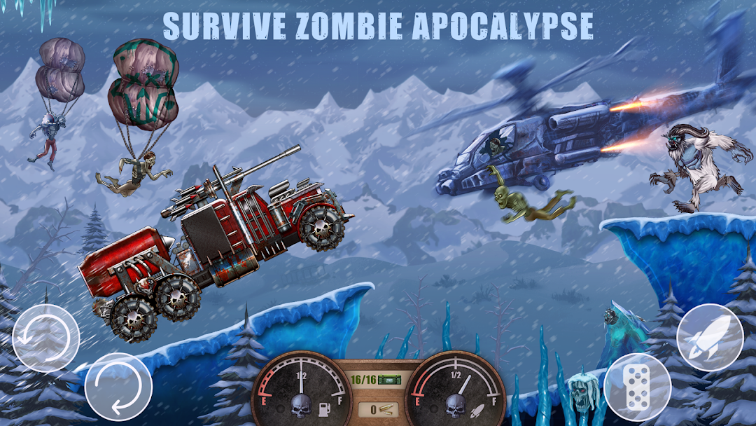 Zombie Hill Racing: Earn Climb mod apk screenshot 5