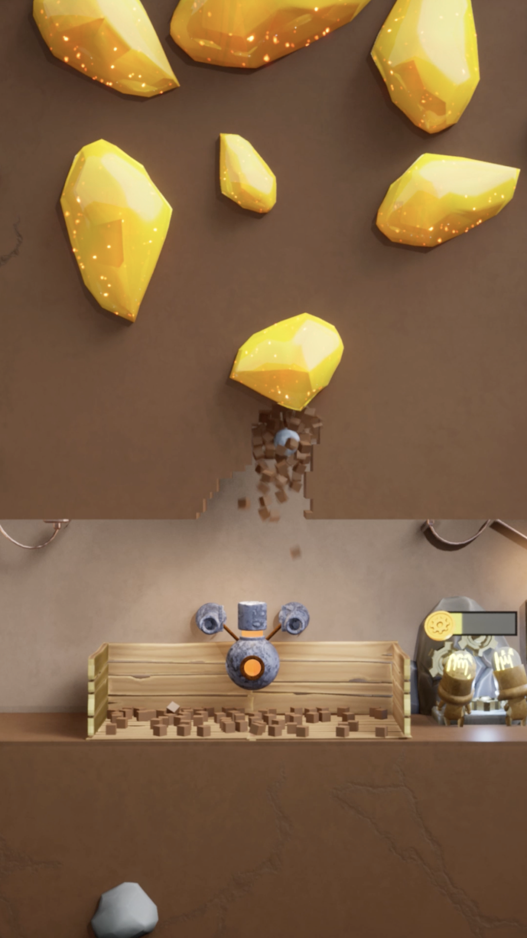 Deep Town: Idle Mining Tycoon mod apk screenshot 1