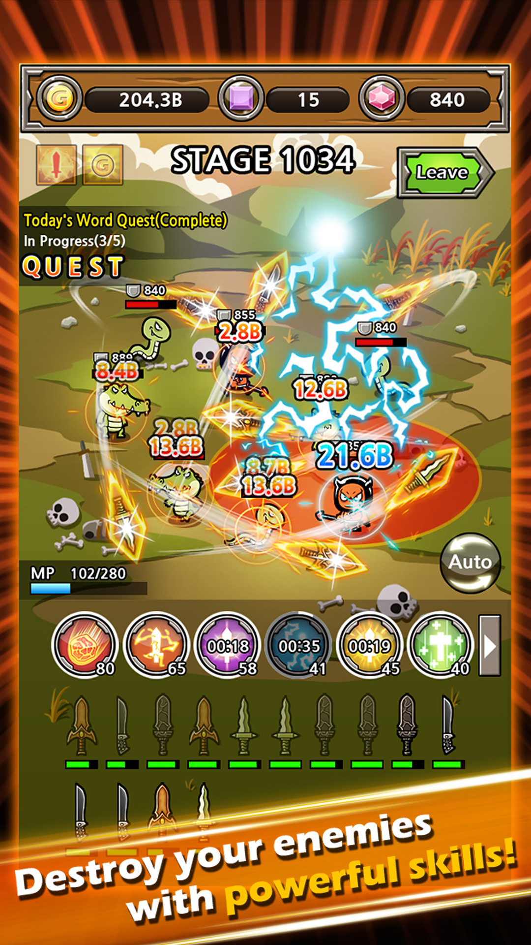 Blade Crafter mod apk screenshot 4