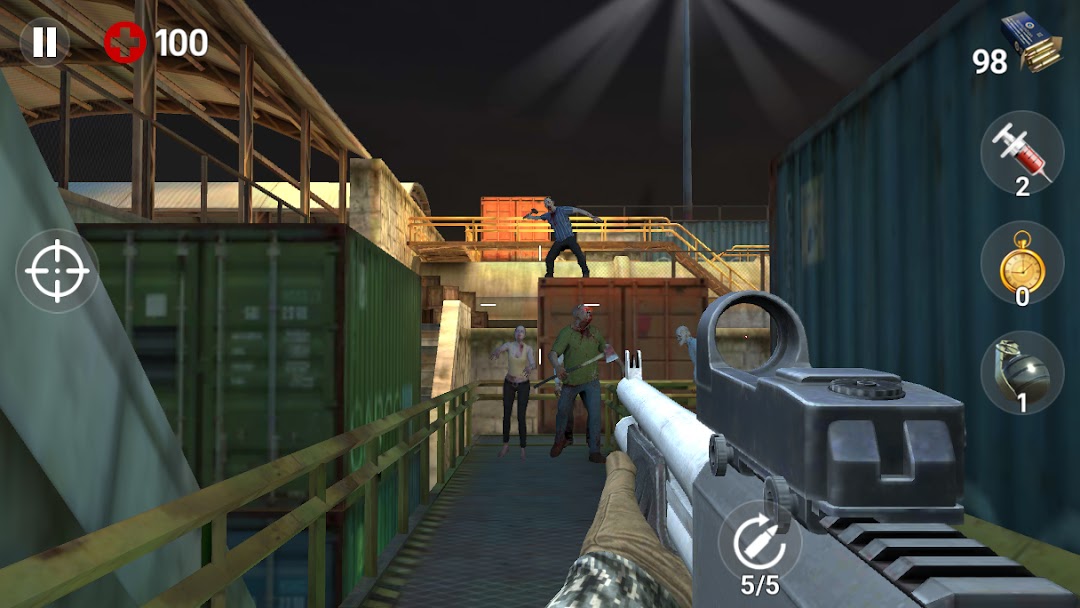 Zombie Hunter: Zombie shooting mod apk screenshot 5