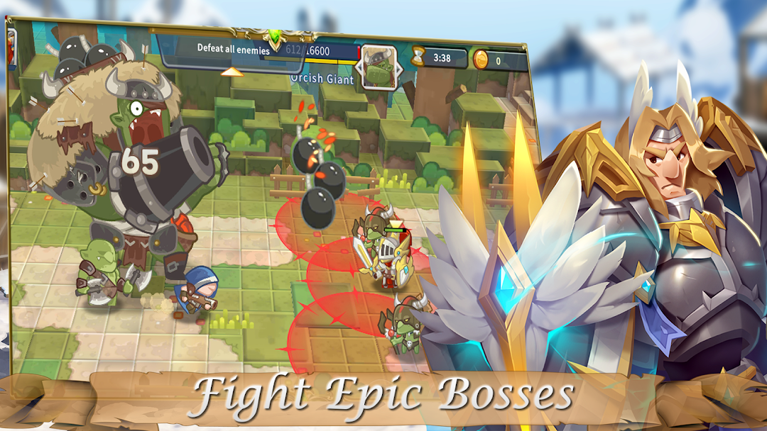 Monster Knights - Action RPG mod apk screenshot 1