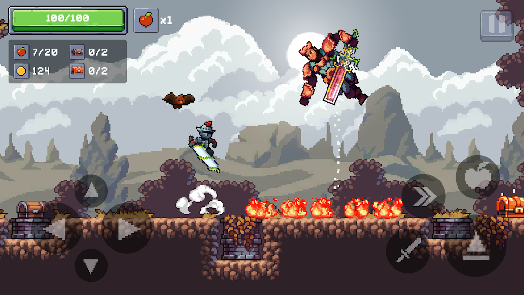 Apple Knight 2 - Platformer mod apk screenshot 3