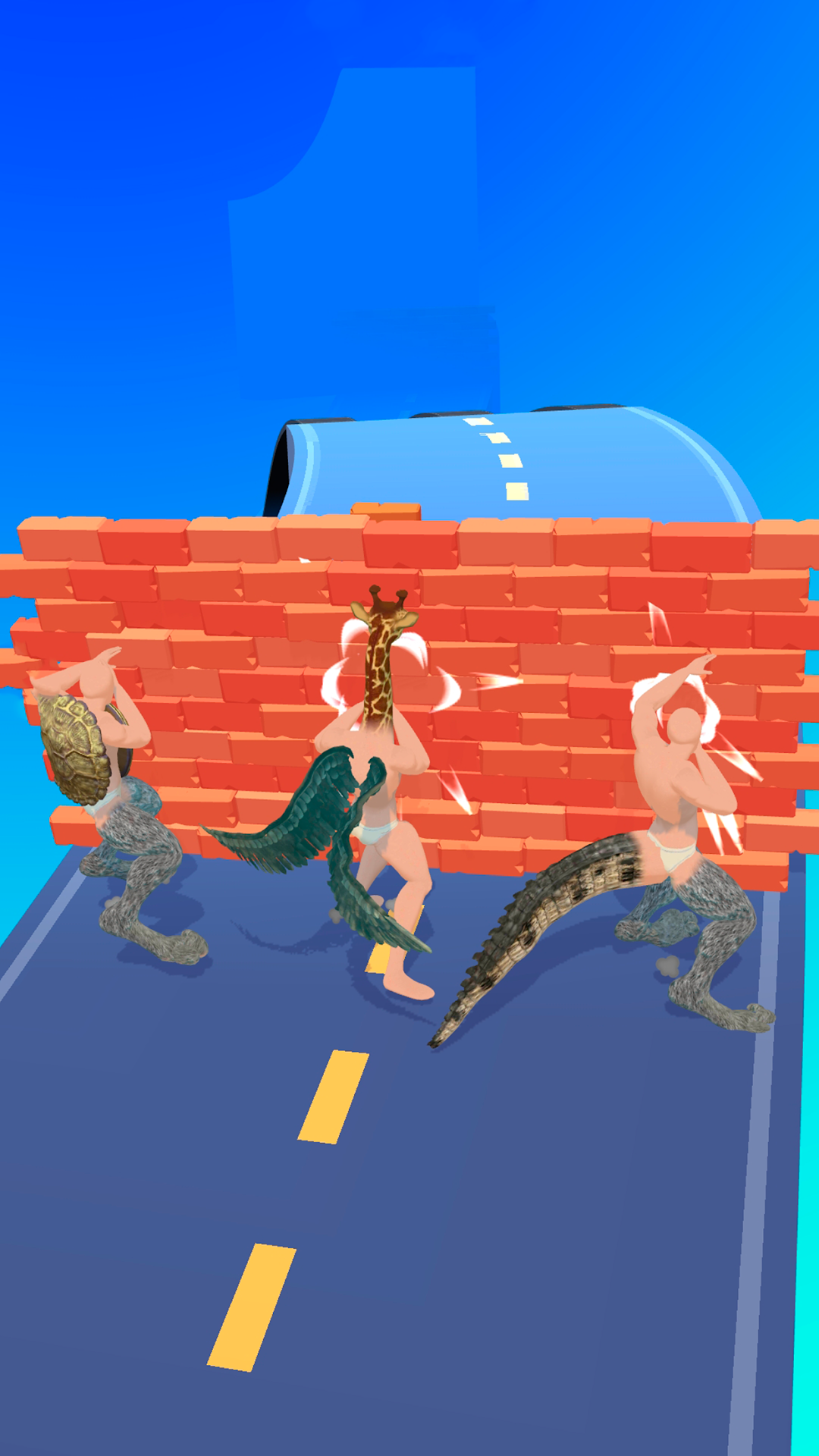 Merge Animals 3D - Mutant race mod apk screenshot 3