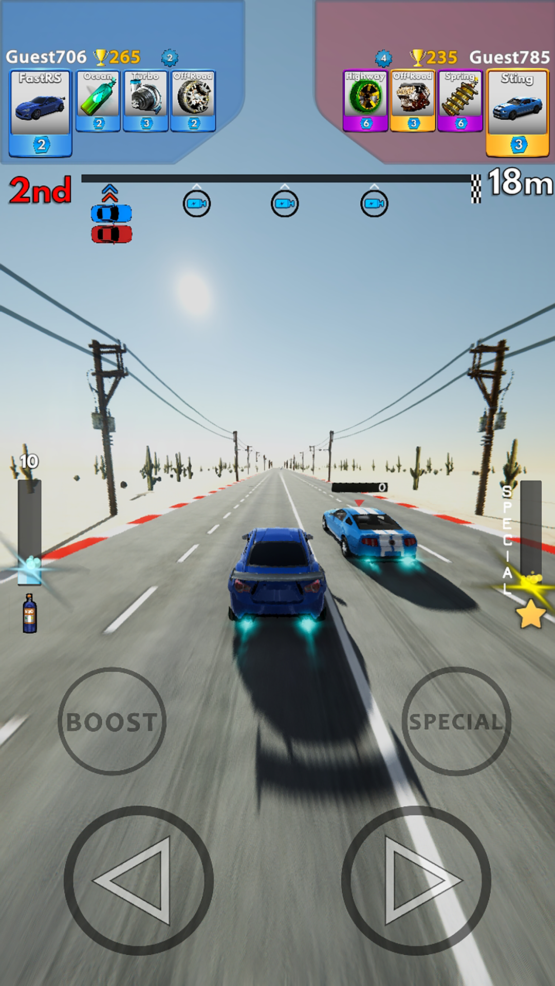 Racing Clash mod apk screenshot 1