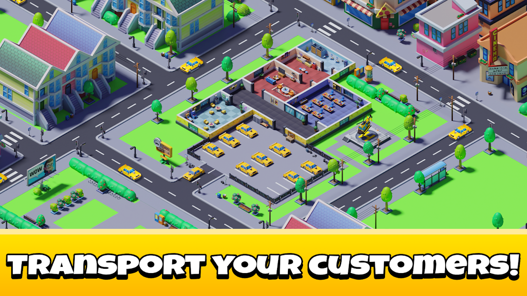 Idle Taxi Tycoon mod apk screenshot 4