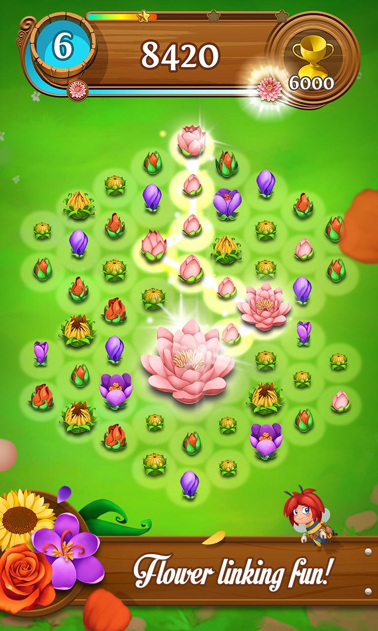 Blossom Blast Saga mod apk screenshot 1