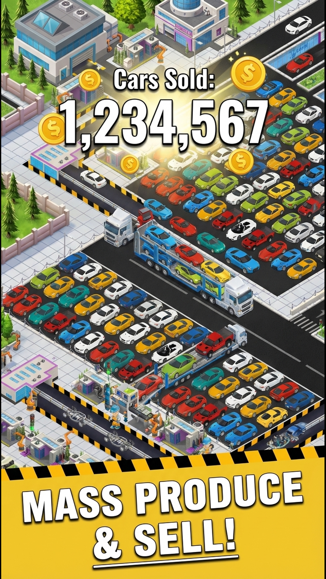 Idle Car Factory: Car Builder mod apk screenshot 5