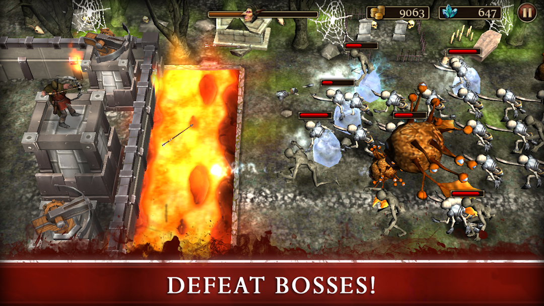 Three Defenders 2 mod apk screenshot 3