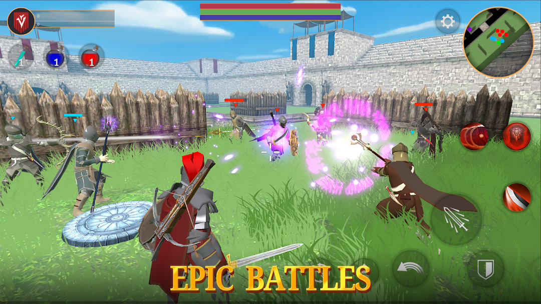 Combat Magic Spells & Swords mod apk screenshot 2