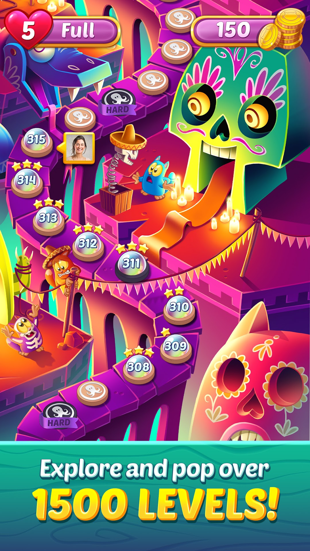 Cookie Cats Pop - Bubble Pop mod apk screenshot 4
